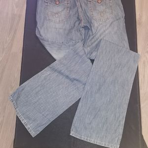 Lois light weight wide leg jeans